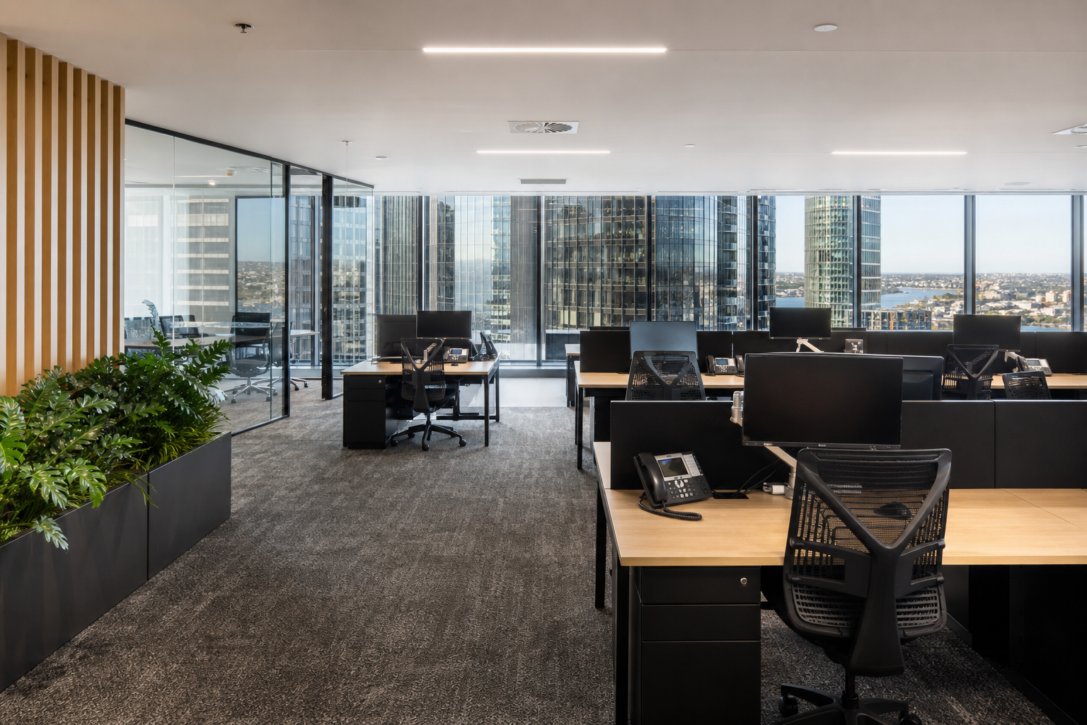 Alice Spring business office interior